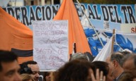 La ruidosa protesta universitaria en la ciudad, en imágenes