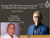 De un grande a otro: felicitan al escritor deltano José Balza por reconocimiento internacional