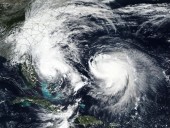 Hurricanes Humberto and Imelda charge toward Bermuda
