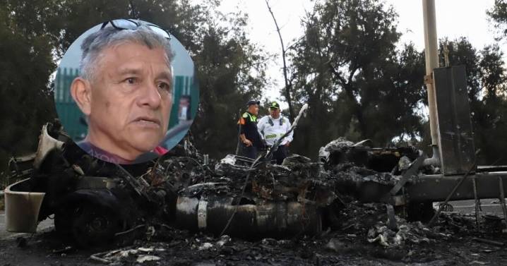 Don Apolonio espera informes de dos familiares lesionados tras explosión de pipa en Iztapalapa