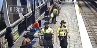 New video shows accused Charlotte light rail stabber riding public transit, laughing to self before attack