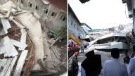 Indonesia School Collapse: At Least One Dead, 65 Still Trapped As Rescuers Battle Debris & Time To Save Students; Visuals Surface