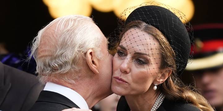 Kate Middleton & Prince William Attend Duchess of Kent’s Funeral with Royal Family, Queen Camilla Skips Due to Illness | Amelia Windsor, Gabriella Kingston, Kate Middleton, King Charles, Prince Andrew