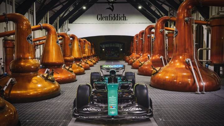Aston Martin and Glenfiddich Bring Formula 1 Pop