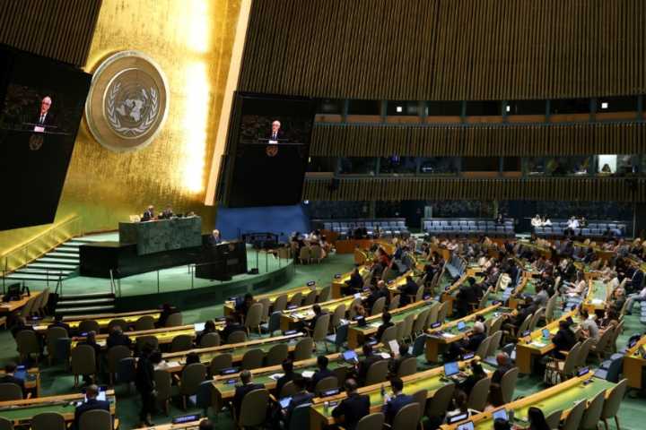 Asamblea General de la ONU vota por amplia mayoría la creación de dos Estados como solución al conflicto Israel