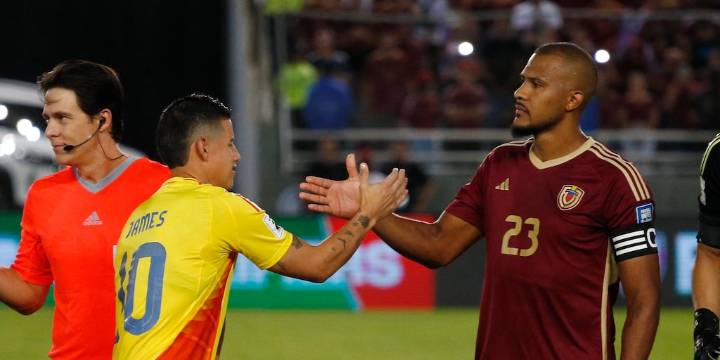 La selección Colombia se despidió de las eliminatorias con goleada 6-3 sobre Venezuela: Luis Javier Suárez estuvo inspirado