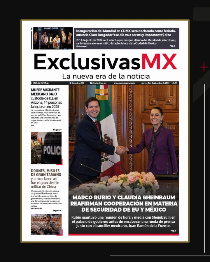 Boletín MX 4 septiembre