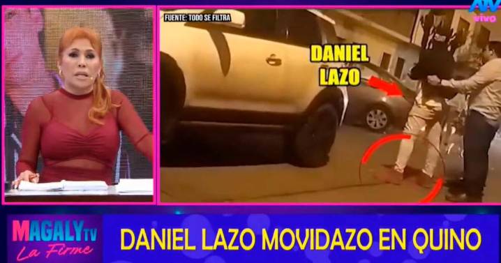 Magaly Medina queda en shock al ver los videos de Daniel Lazo en aparente estado de ebriedad: "Qué pena me da"
