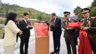 China y Venezuela conmemoran el "triunfo mundial antifascista" con la develación de un monumento en Caracas