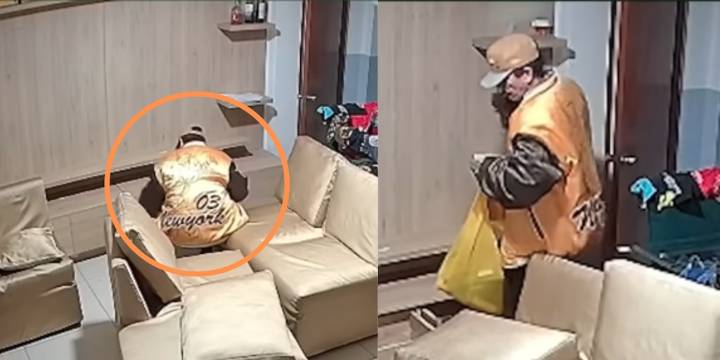 Madre e hija salen a botar la basura en Lince y al regresar encuentran un ladrón robando y bebiendo alcohol en su sala