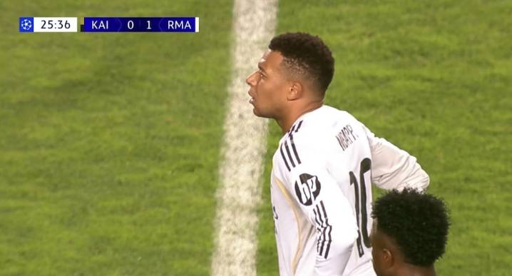 Goles de Real Madrid vs Kairat hoy por Champions League | Gol de Kylian Mbappé 