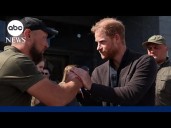 Prince Harry makes surprise visit to Ukraine