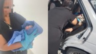 Nace bebé en el Campo Policial Número 1 de Fuerza Civil, en Escobedo, NL