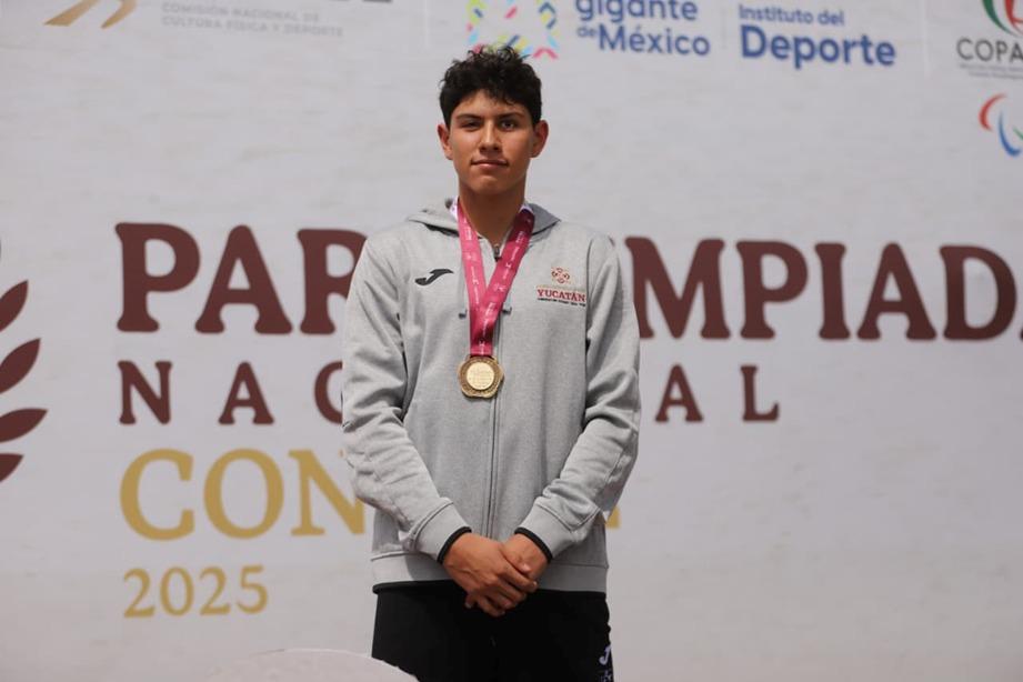Selección de Yucatán gana seis medallas en Paranatación