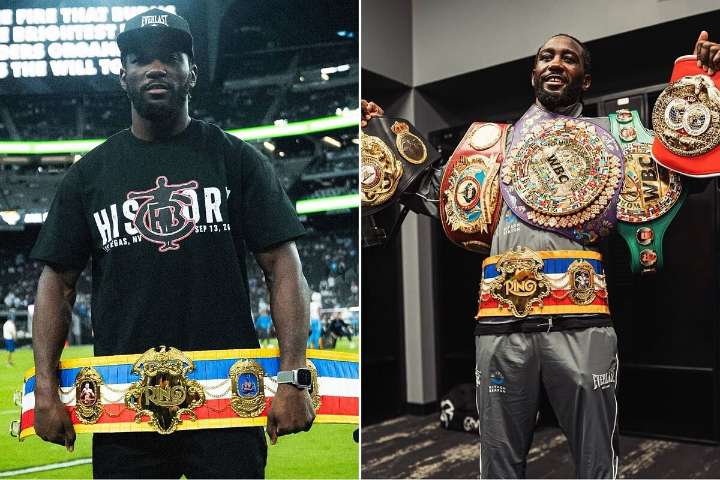 Terence Crawford reaparece en juego divisional de los Raiders vs Chargers tras vencer a Canelo Álvarez