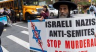 Protestan judíos ortodoxos en Nueva York en contra de ‘genocidio en Gaza’ por parte de Israel