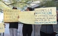 Manifestación en Pueblito Mexicano por exclusión de menor en el CAM 43