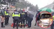 San Martín de Porres: miniván atropelló a policía de tránsito y conductor fugó