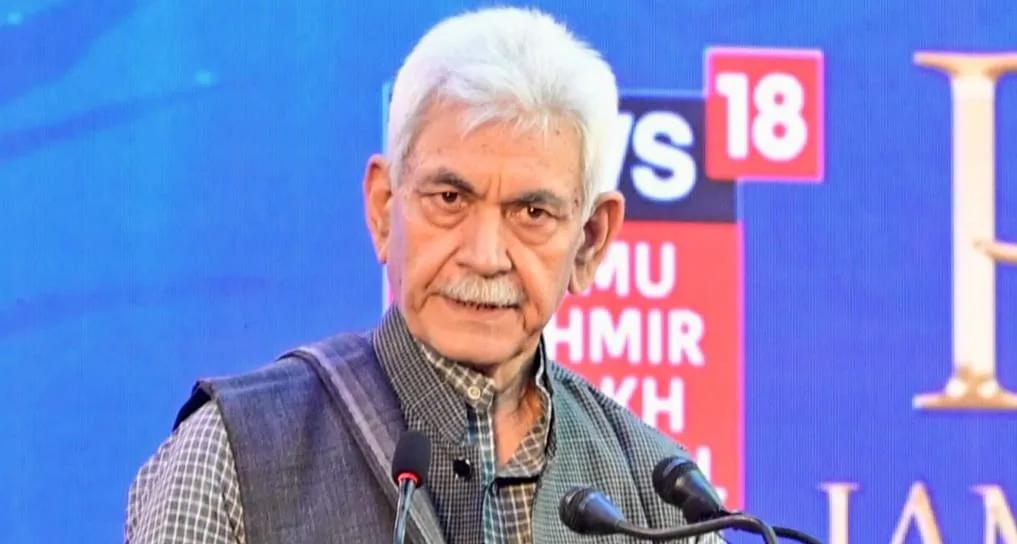 LG Sinha Graces Award Ceremony ‘Pride of J&K’ Organised by Network 18 Group