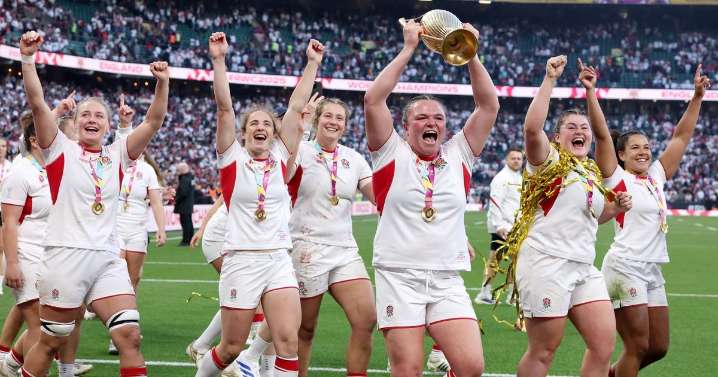 England outclasses Canada to win the Women's Rugby World Cup in front of record crowd