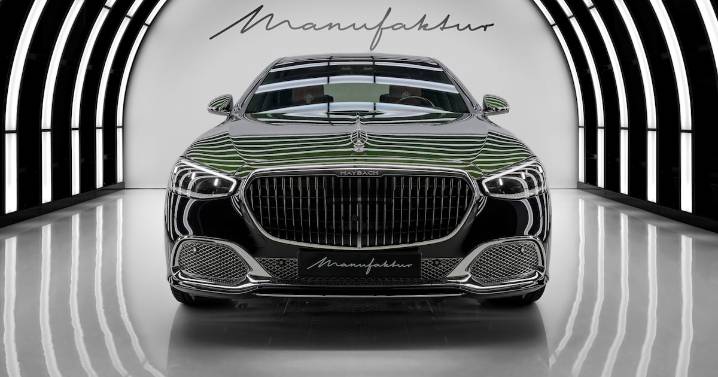 El lujoso Mercedes-Maybach con detalles de oro de 24 quilates y que solo tendrá 50 unidades