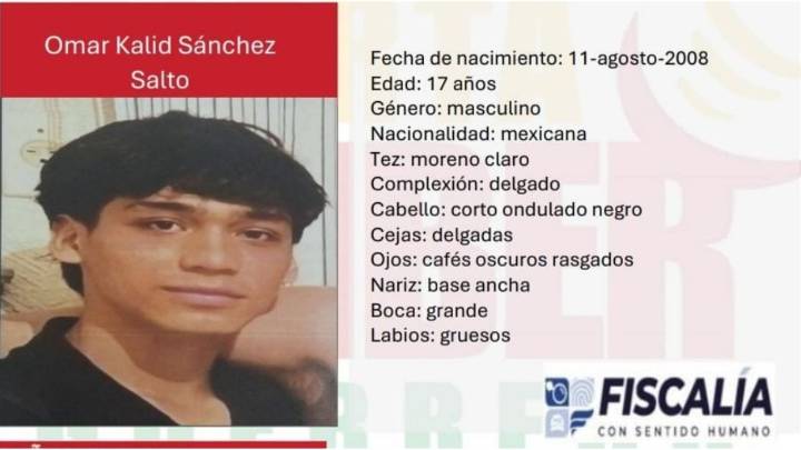 Localizan sin vida a Omar Kalid de 17 años al interior de un hotel, desapareció desde el 24 de septiembre