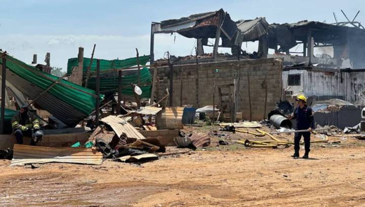 Gobernador Caldera: Onda expansiva de explosión abarcó 6 km, dejó 23 heridos y 482 casas afectadas