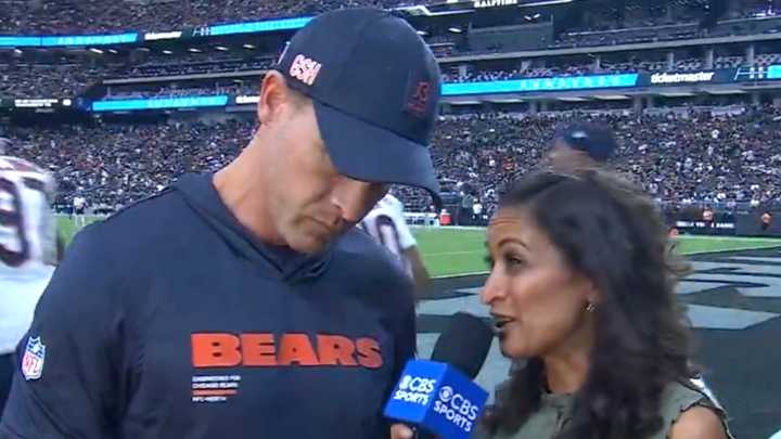 Chicago Bears head coach Ben Johnson breaks silence after being slammed for 'immature' interview with CBS reporter