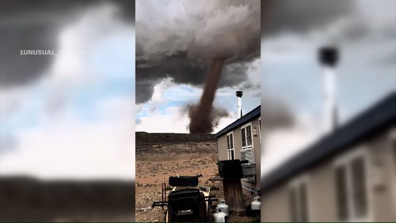 En un raro evento, dos tornados azotan Utah