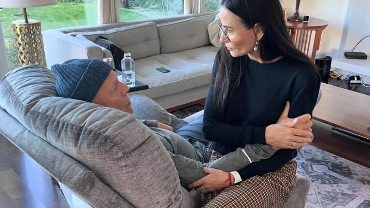 Demi Moore, sobre los cambios de personalidad de Bruce Willis: "Es difícil verle transformarse en otras facetas"