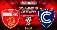 Sport Huancayo vs. Cienciano EN VIVO vía Liga 1 MAX y L1 Play por Torneo Clausura