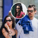 Zoë Kravitz & Harry Styles Grab Lunch with Lenny Kravitz