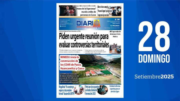 Edición Impresa | Domingo 28 09 2025