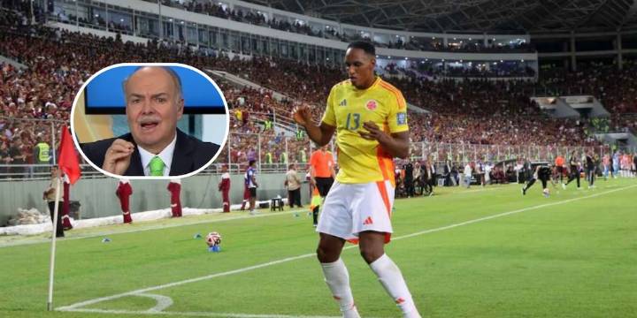 A pesar de gol contra Venezuela, Iván Mejía se fue de frente contra Yerry Mina: “No tiene presentación”
