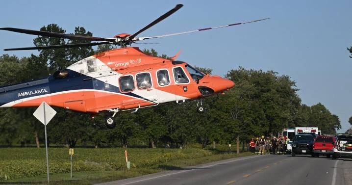 5 injured — 2 critically — in multi-vehicle Wainfleet crash