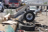 Accidente múltiple en Tijuana deja una persona amputada