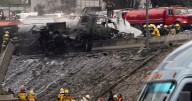 Exceso de velocidad, posible causa de volcadura de pipa en Iztapalapa: FGJ CDMX