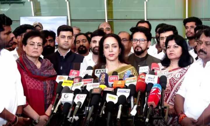 'something fishy': Hema Malini-led NDA panel demands probe in Karur rally stampede