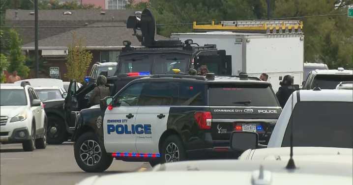 Shelter-in-place issued in Commerce City neighborhood northeast of Denver due to barricaded suspect, police say
