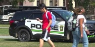Hanover first responders greet returning Dartmouth students