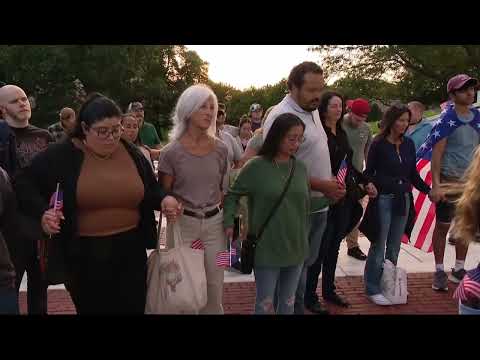 Statehouse vigil held for political activist Charlie Kirk