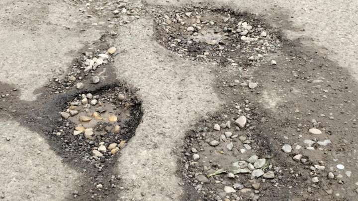 ‘Drive through potholes’: Mohali roads in a shambles, residents demand repair