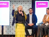 Elisa Carrió lanzó a sus candidatos por la Ciudad con un duro discurso contra Caputo y Bausili: "El país está al borde del default"