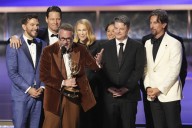 ‘The Studio’ and Seth Rogen have record-setting Emmys as Noah Wyle and ‘The Pitt’ get top drama wins