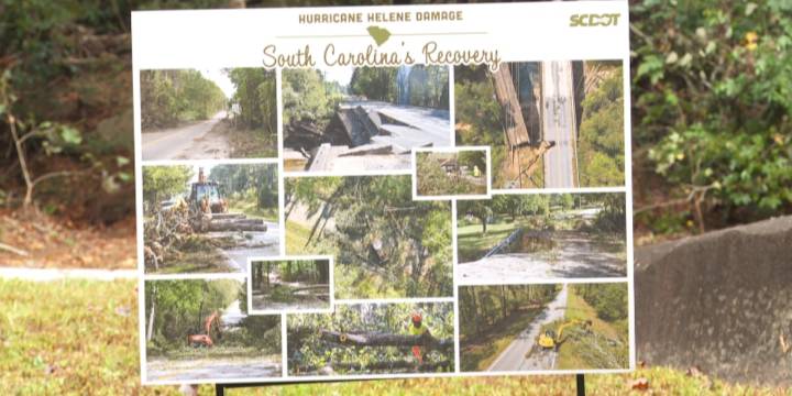 State leaders mark one year since Helene devastated South Carolina
