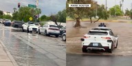 Social media buzzing about stranded Waymos in metro Phoenix during storm