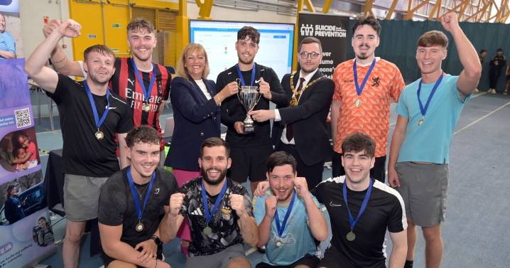 Hundreds take part in North and South Lanarkshire’s seven-a-side football tournament marking World Suicide Prevention Day