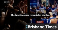 Bulldogs replicate Panthers in finals video