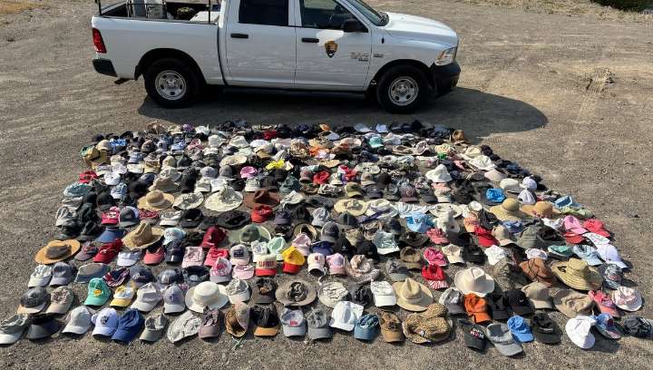 Pizza Slices, Polaroids, And Over 300 Hats – Just Some Of The 13,000 Pieces Of Trash Found At Yellowstone In 2025