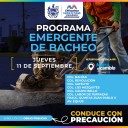 Atenderá Municipio baches en estas zonas hoy 11 de septiembre
